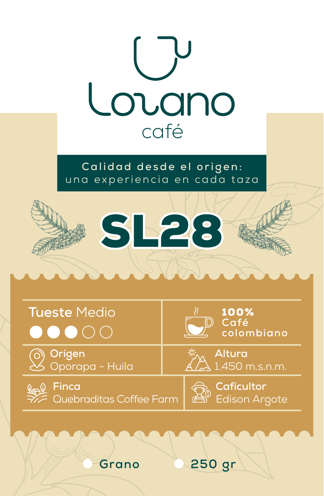 Exótico - Lozano Café - SL28