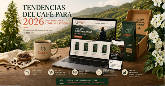 Tendencias del café para 2026: digitalización y comercio electrónico