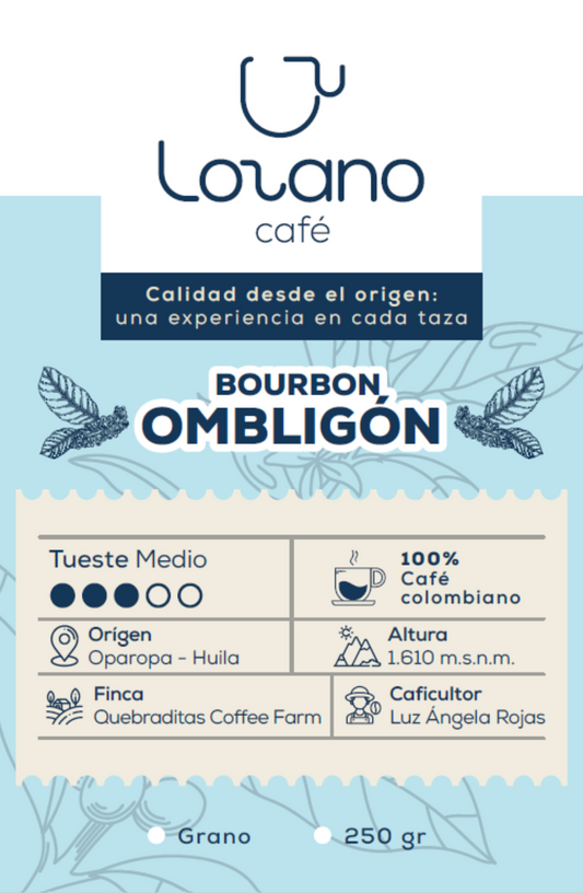 Exótico - Lozano Café - Bourbon Ombligon