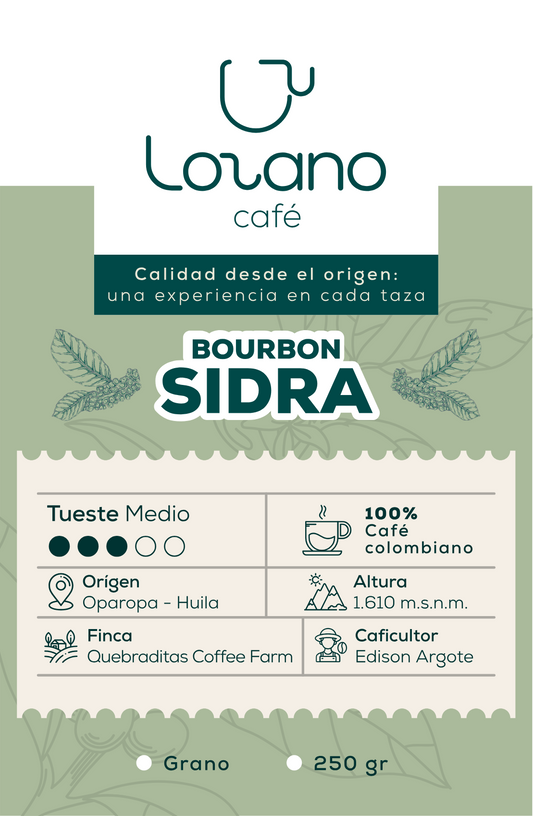 Exótico - Lozano Café - Bourbon Sidra